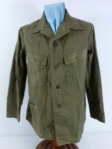 Japanese Navy Enlisted/NCO Olive Green Summer Tunic