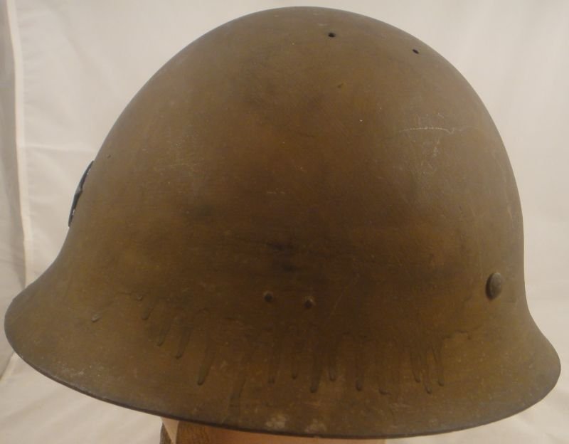 Clean Type 90 Japanese Army Combat Helmet — image 3