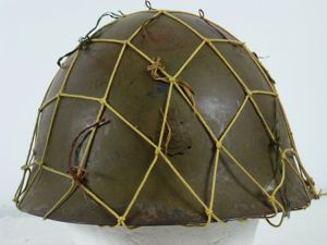 WWII Japanese Navy Type 90 Combat Helmet with Net