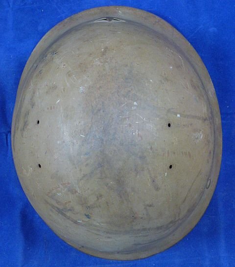 Named Japanese Army Type 90 Combat Helmet with Cover — image 6