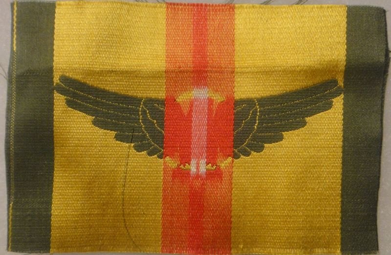 WWII Japanese Army Woven Paratrooper Badge — image 2