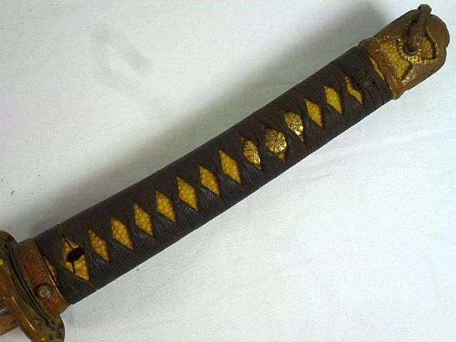 Signed 1943 Japanese Army Officer Shin Gunto Sword — image 8