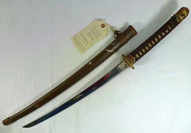 WWII Surrender Presented Army Officer Shin Gunto Sword — image 3