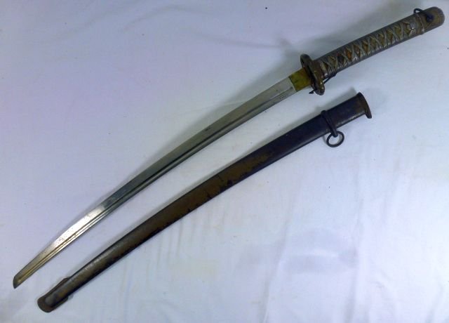 WWII Japanese Army NCO Type 95 Shin-Gunto Sword — image 2