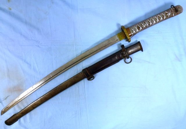 WWII Japanese Army NCO Type 95 Shin-Gunto Sword — image 2