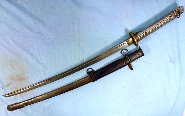 WWII Japanese Army NCO Type 95 Shin-Gunto Sword — image 3