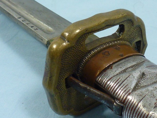 WWII Japanese Army NCO Type 95 Shin-Gunto Sword — image 9