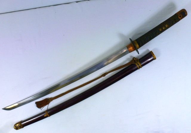 SOLD / Japanese Navy Officer Shin Gunto Sword — image 3