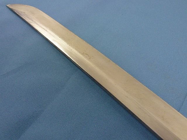 Edo Period Brass Mounted Wakizashi Short Sword — image 5