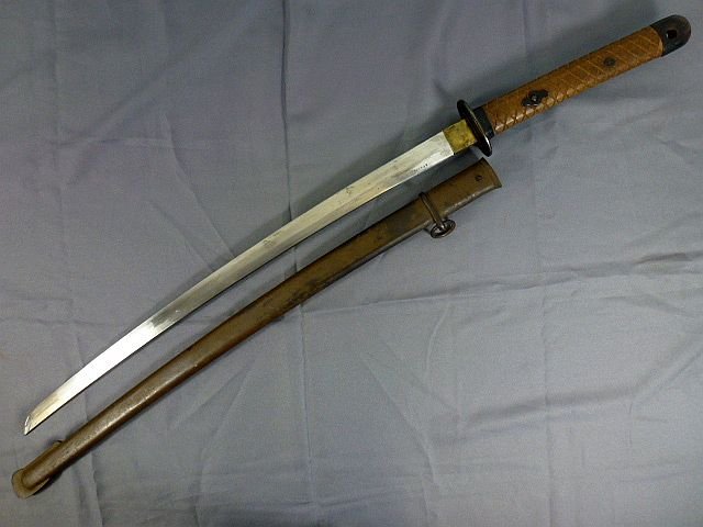 WWII Japanese Army NCO Type 95 Shin-Gunto Sword — image 2