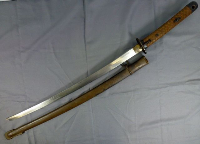 WWII Japanese Army NCO Type 95 Shin-Gunto Sword — image 3