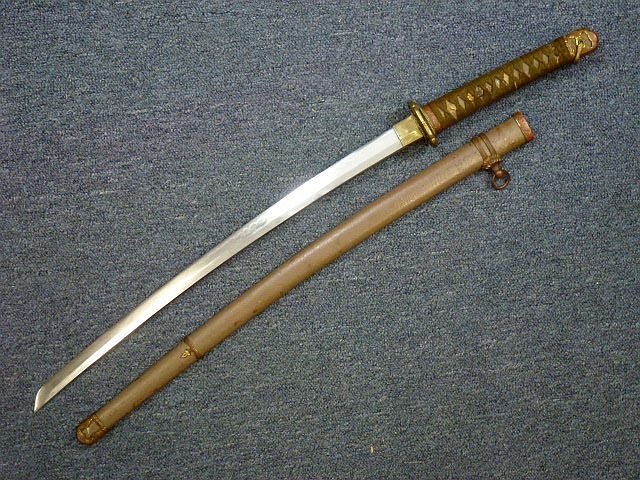 Signed Japanese Army Officer Shin Gunto Sword — image 7