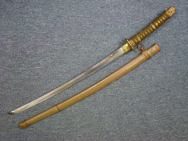 Signed Japanese Army Officer Shin Gunto Sword — image 8