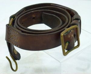 Japanese Cavalry Enlisted Leather Sword Belt
