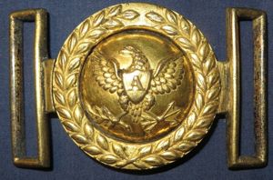 1840's-1850's Militia Artillery Officer's Belt Buckle