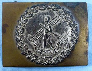 German Chimney Sweep Tradesman Belt Buckle
