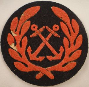 WWII Japanese 2nd Class Petty Officer Round Rate