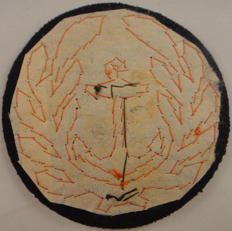 WWII Japanese 3rd Class Petty Officer Round Rate — image 2