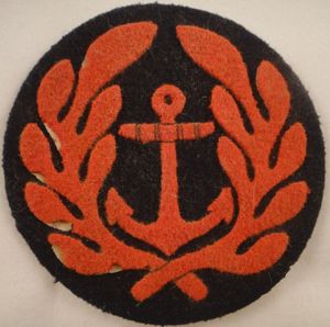 WWII Japanese 3rd Class Petty Officer Round Rate