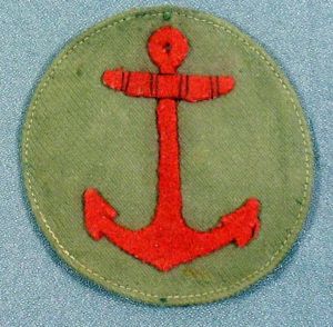 Japanese Naval Landing Force Leading Seaman Round Rate