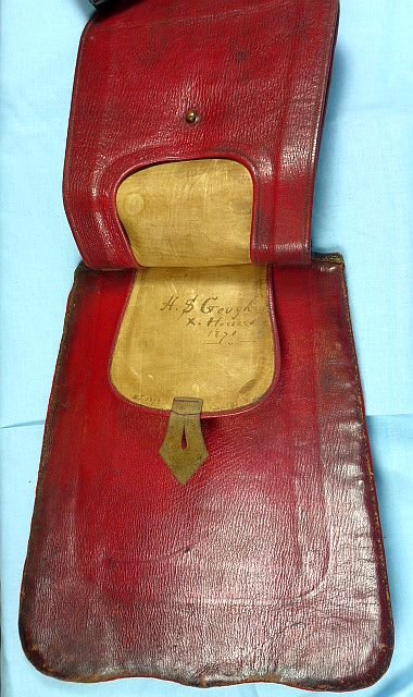 Id'd 10th Royal Hussars Sabretache dated 1870 — image 5