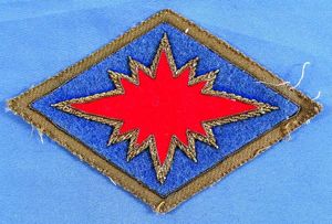 Korean War Theater Made 40th Division Patch