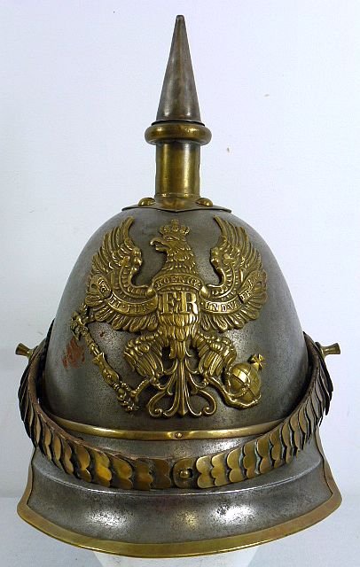 Model 1843 Prussian Cuirassier Enlisted Pickelhaube — image 2