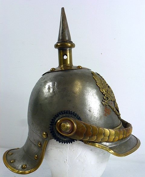 Model 1843 Prussian Cuirassier Enlisted Pickelhaube — image 3