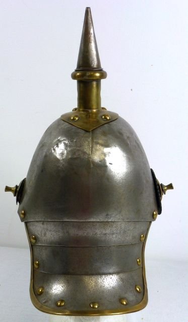 Model 1843 Prussian Cuirassier Enlisted Pickelhaube — image 4