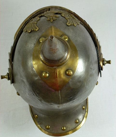 Model 1843 Prussian Cuirassier Enlisted Pickelhaube — image 6