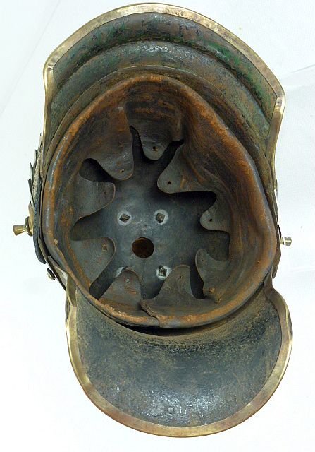 Model 1843 Prussian Cuirassier Enlisted Pickelhaube — image 7