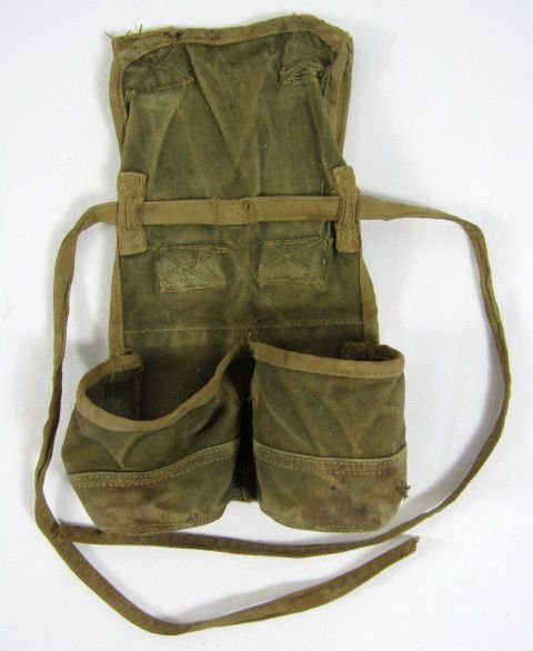 Two Inert Viet Cong Grenades in Carrying Pouch — image 4