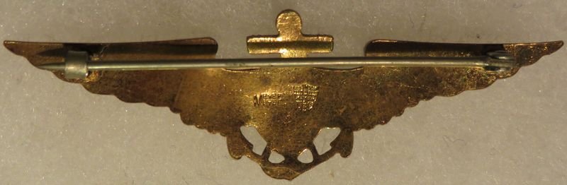 1920s US Navy Pilot Wing / Meyer Metal — image 2