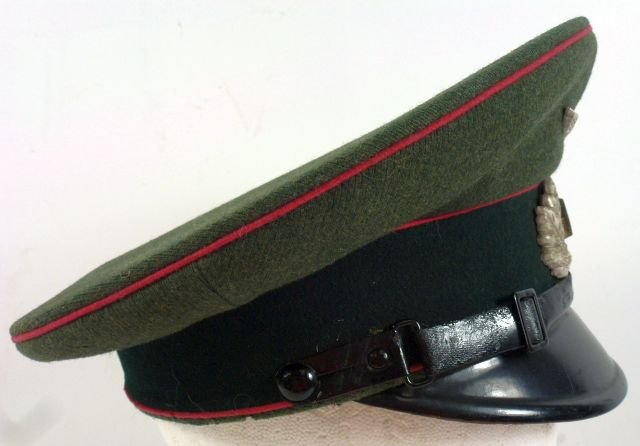 Named 1938 Dated Army Panzer EM/NCO Visor Cap — image 3
