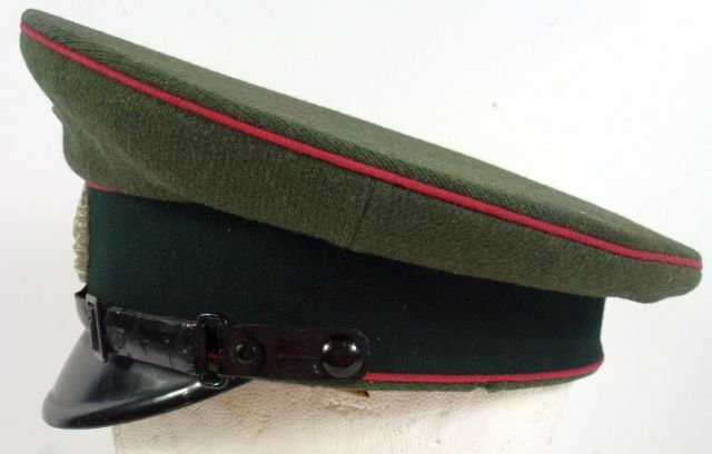 Named 1938 Dated Army Panzer EM/NCO Visor Cap — image 5