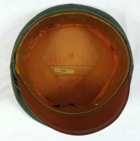Named 1938 Dated Army Panzer EM/NCO Visor Cap — image 7