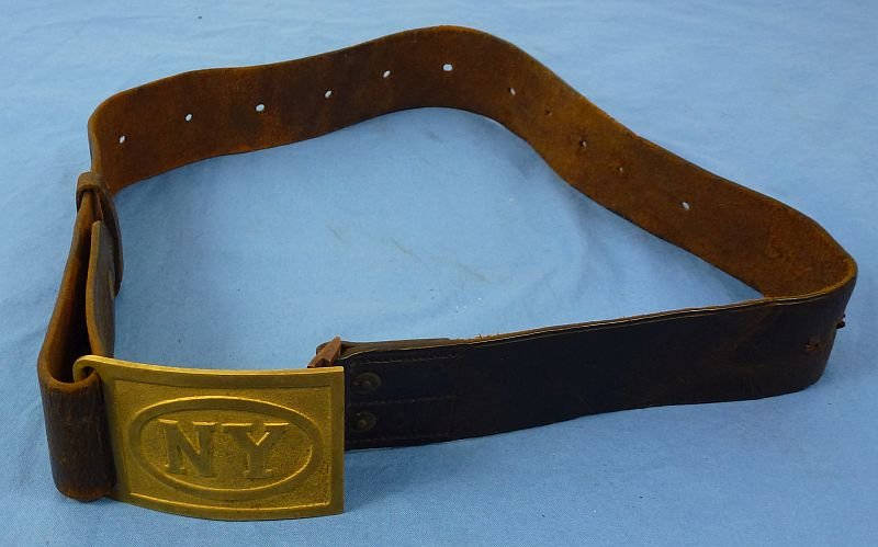 New York State Model 1874 Belt and Belt Plate — image 2