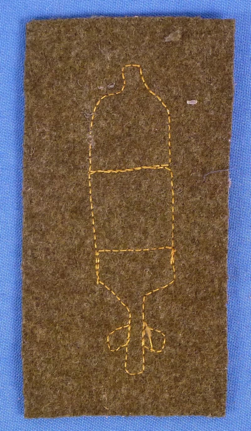 WWI Army Trench Mortar Patch — image 2
