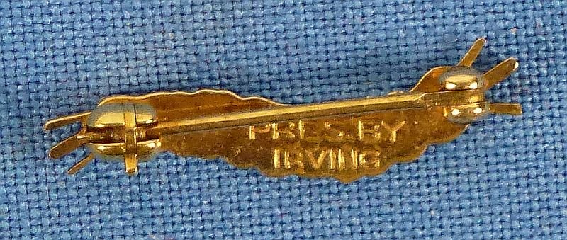 WWII Irvin Parachute Company 'Caterpillar Club' Pin — image 2