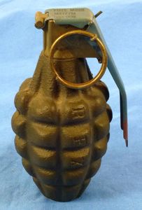 MK II Hand Grenade Marked 'RFX'