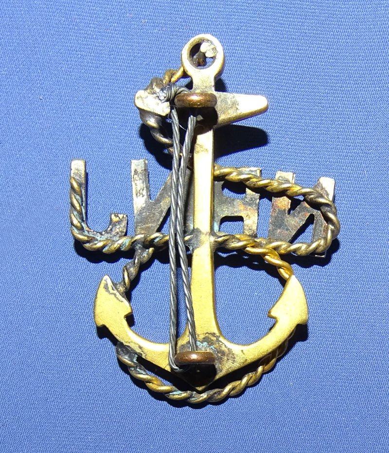 Naval Reserve New Jersey NRNJ Hat Badge — image 2