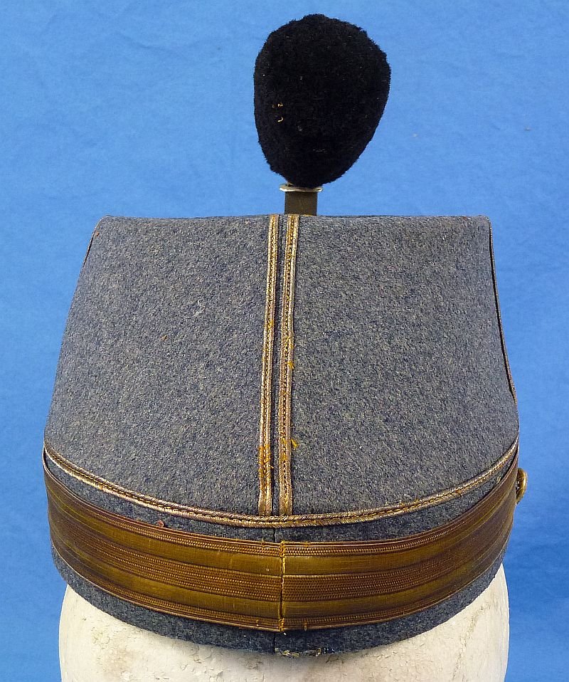 Identified 1926 Pennsylvania Military College Boxed Kepi and Photograph — image 5