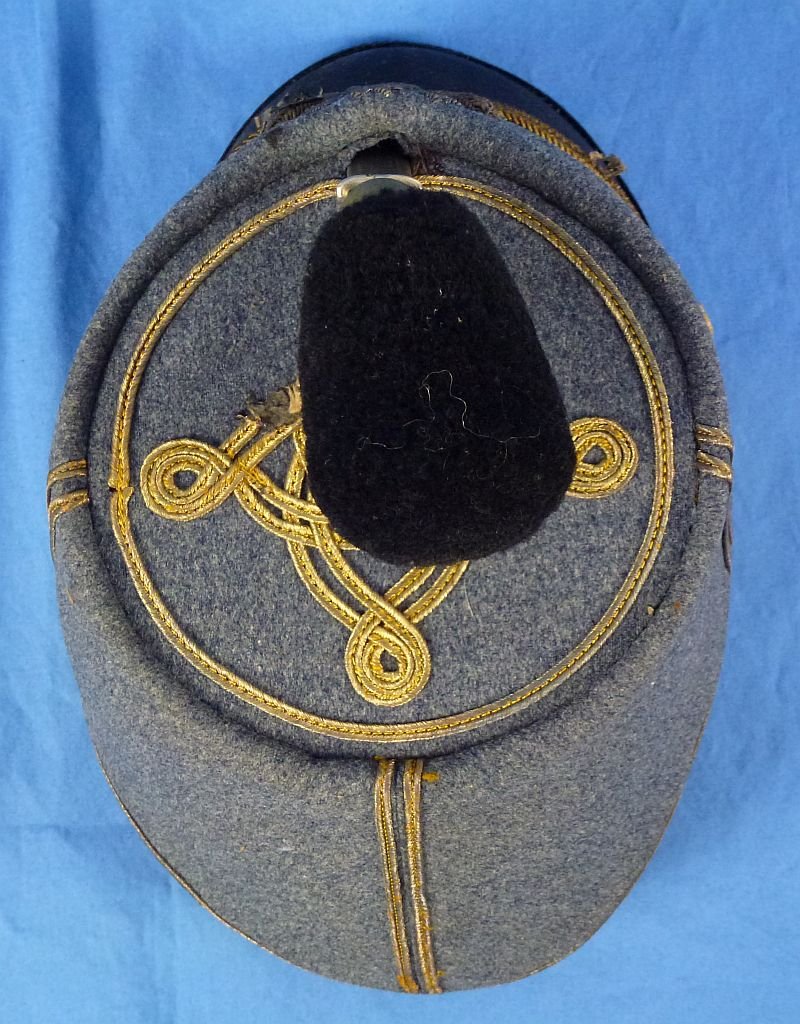 Identified 1926 Pennsylvania Military College Boxed Kepi and Photograph — image 8