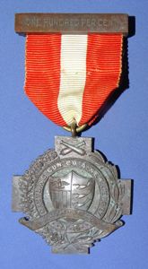 1890s New Jersey NG Gatling Gun Co A Bronze Medal …