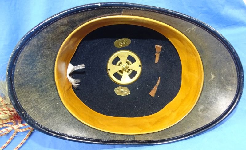 US Army Model 1881 Indian Scout Dress Helmet Dated 1898 — image 11