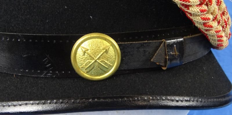 US Army Model 1881 Indian Scout Dress Helmet Dated 1898 — image 8