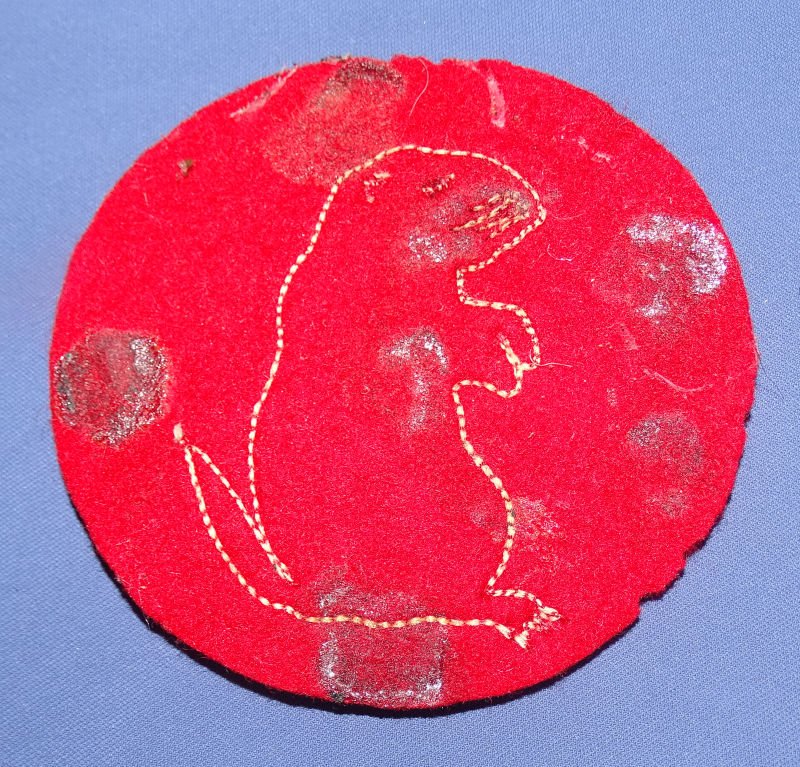 205th – 205th Infantry Regiment Felt Patch — image 2