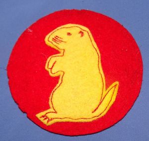 205th – 205th Infantry Regiment Felt Patch