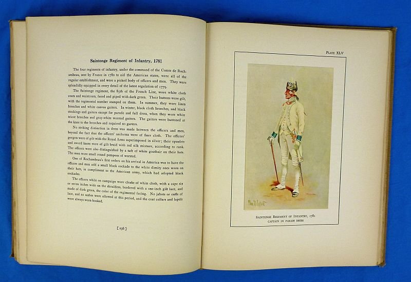 Uniforms of the American, British, French & German Armies in the American Revolution 1775-1783, (Copy Number 6 of 500 Copies) by Lt. Charles M. Lefferts — image 6