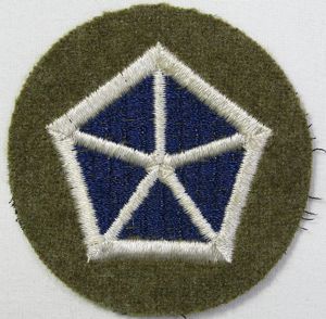 Pre-WWII 5th Corps Patch